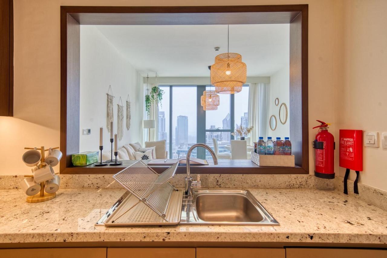 Ferienwohnung Boho-Chic Cosy 1Br, Minutes To Burj Khalifa Dubai Exterior foto