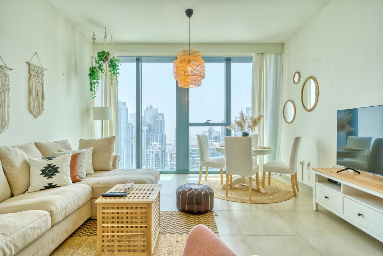 Ferienwohnung Boho-Chic Cosy 1Br, Minutes To Burj Khalifa Dubai Exterior foto